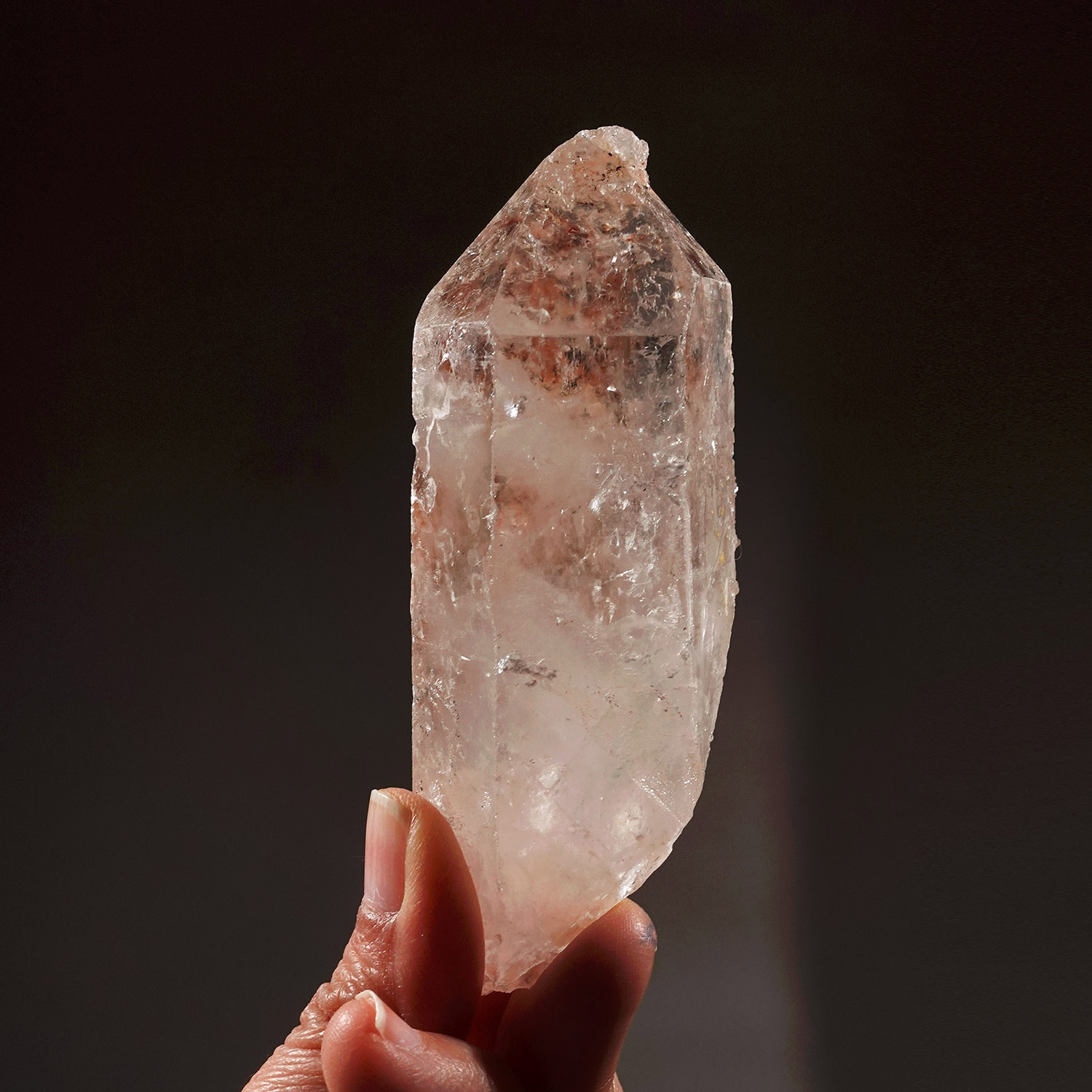 大師水晶–艾希斯女神 #刻蝕痕 #療癒師水晶  170g (253-2)