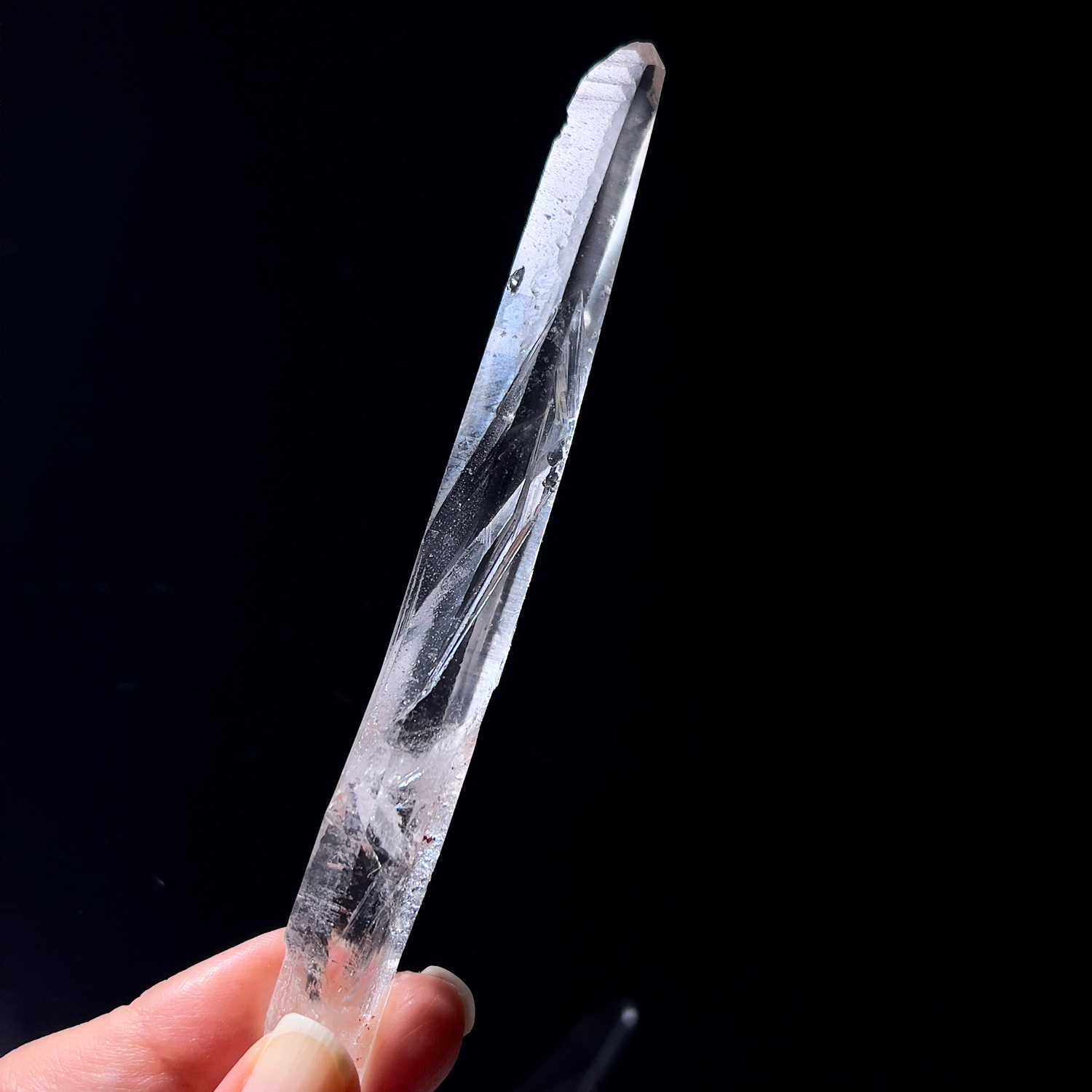 巴西天狼星－列木里亞星痕水晶 #雷射權杖激光柱大師水晶 34g (258-3)